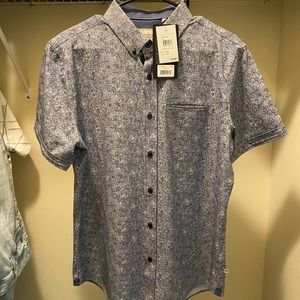 7 Diamonds 4 Way Stretch Short Sleeved Button Down